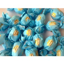 Chocoladeballen Krokant Blauw 20 Stuks