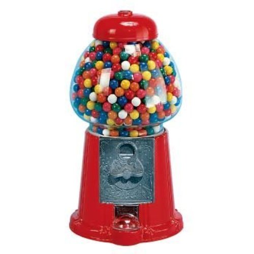 Kauwgomballen Automaat Rood Middel 23cm