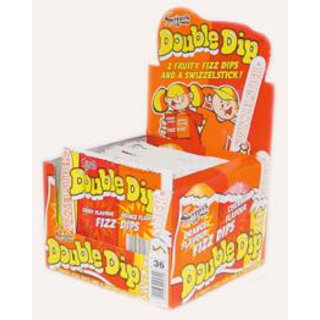 Swizzels Double Dip Cherry Orange 36 Stuks