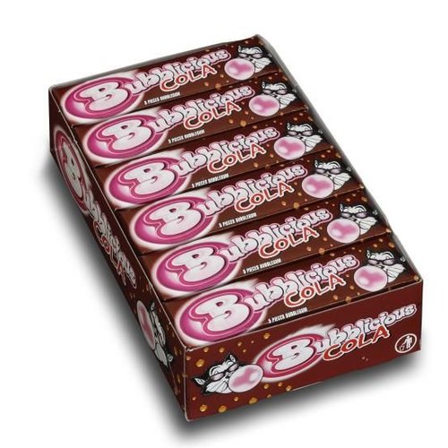 Bubblicious Bubble Gum Cola 18 Stuks Bubblicious Bubble Gum Cola 18 Stuks