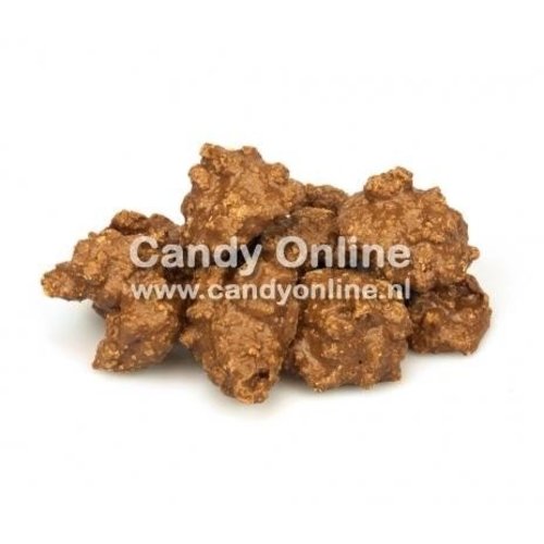 Stroopwafelrotsjes Melk Chocolade 200 Gram