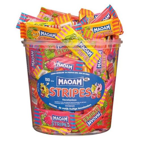Maoam Stripes 150 Stuks