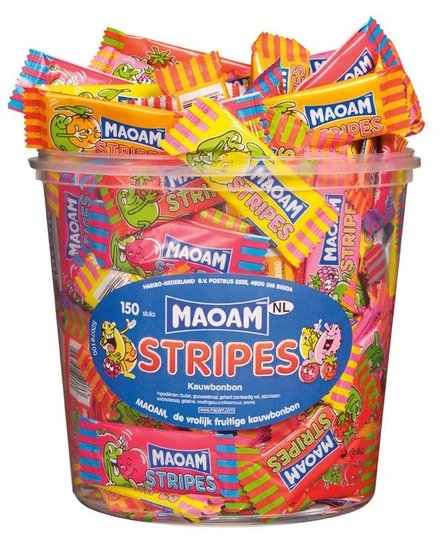Maoam Maoam Stripes 150 Stuks afbeelding