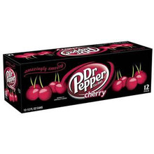 Dr Pepper - Cherry 355ml 12 Blikjes