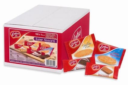 Lotus Koekjes Lotus Luxe Koekjes Assorti 230 Stuks