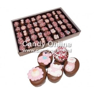 Geboorte Bonbons Hoera Een meisje 1100 Gram