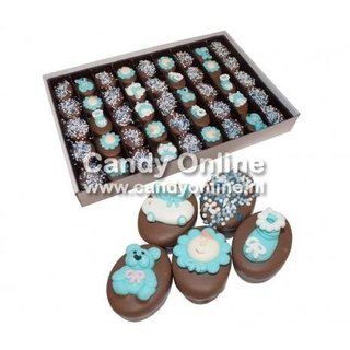 Geboorte Bonbons Hoera Een jongen 1100 Gram