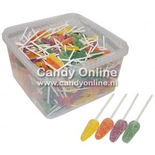 LikBits Mini Fruit Lollies 1.3 Kilo +/- 325 Stuks