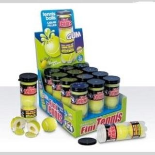 Fini Tennisbal Kauwgom Koker 12 Stuks