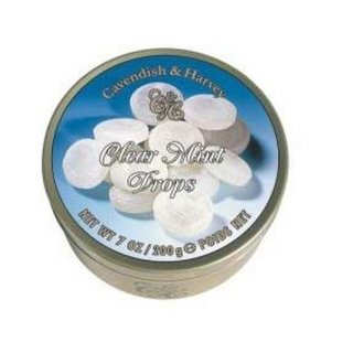 Cavendish En Harvey Clear Mint Drops 200 Gram