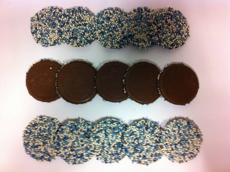 Geboorte Flikken Blauw /- 130 Stuks 2 Kilo Geboorte Flikken Blauw /- 130 Stuks 2 Kilo