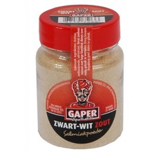 Gaper Zwart Wit Zout Salmiakpoeder 30 Gram