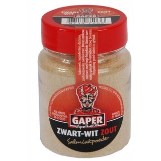 Gaper Zwart Wit Zout Salmiakpoeder 30 Gram