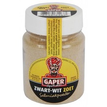 Gaper Zwart Wit Zoet Salmiakpoeder 30 Gram