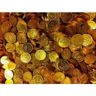 Chocolademunten 10,20,50 Centen 10 Kilo
