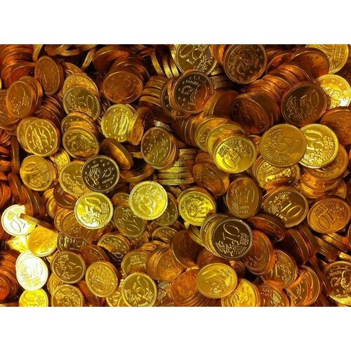Chocolademunten 10,20,50 Centen 10 Kilo