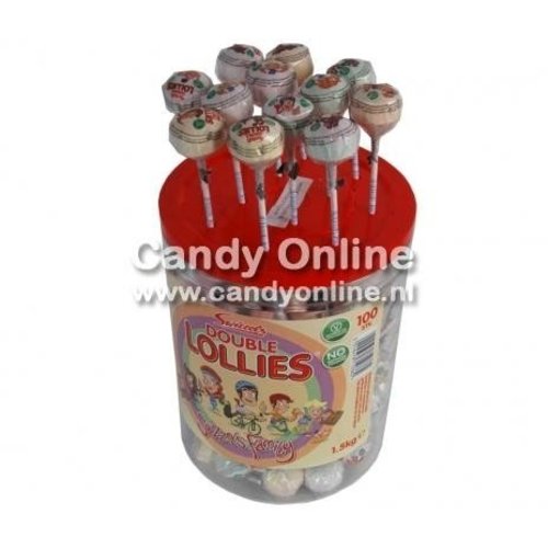 Candyman Double Lolly 100 Stuks