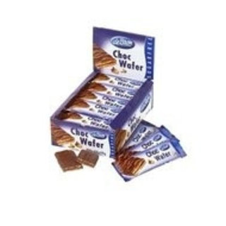 De Bron - Chocolade Wafel Suikervrij 24 Stuks