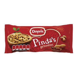 Duyvis Gezouten Pinda's 60 Gram 20 Zakjes