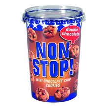 Nonstop! Double Chocolate Mini Chocolate Chip Cookies 125 Gram 8 Stuks