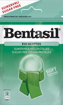 Bentasil Bentasil Eucaluptus Suikverij 32 Gram 12 Stuks