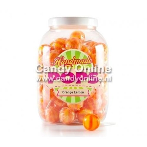 Hand Made Lollys Orange Lemon 70 Stuks
