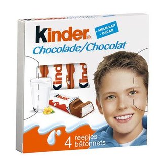 Ferrero Kinderchocolade 50 Gram 20 Pakjes