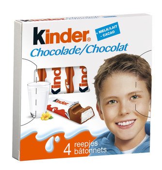 Ferrero Ferrero Kinderchocolade 50 Gram 20 Pakjes