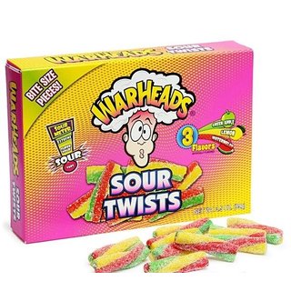 Warheads - Sour Twist Videobox 99 Gram