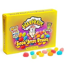 Warheads Sour Jelly Beans Box 113 Gram