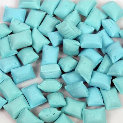 Geboorte Snoep Kussentjes Blauw 200 Gram