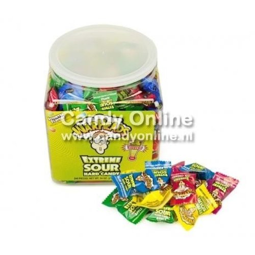 Warheads Extreme Sour Hard Candy 240 Stuks