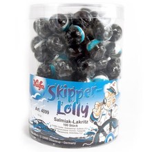 Drop Lolly Alster Lakritz 8 Stuks (zwart/blauw)