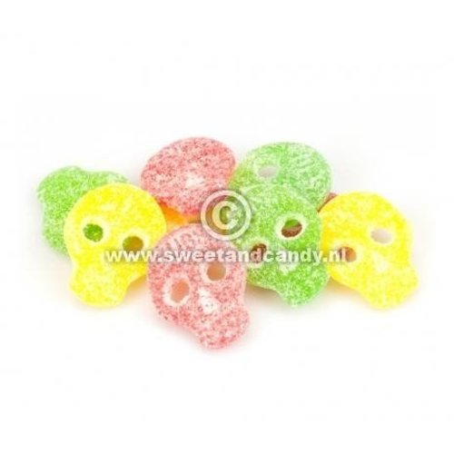 Bubs - Godis Zweedse Zure Fruit Doodskoppen 200 Gram Bubs - Godis Zweedse Zure Fruit Doodskoppen 200 Gram