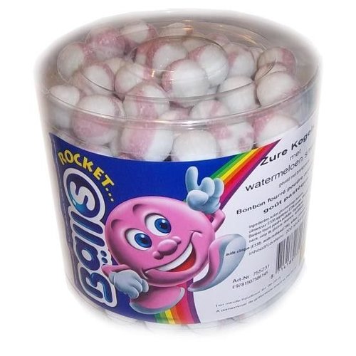 Van Wandelen Zure Watermeloen Kogels 200 Stuks