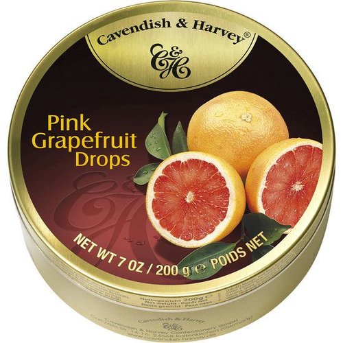 Cavendish & Harvey Pink Grapefruit Drops 200 Gram Cavendish & Harvey Pink Grapefruit Drops 200 Gram