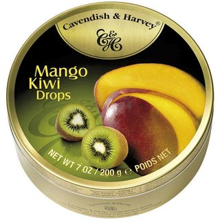 Cavendish & Harvey Mango Kiwi Drops 200 Gram