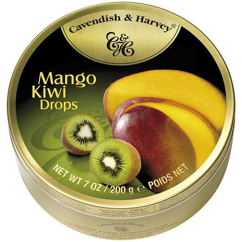 Cavendish & Harvey Mango Kiwi Drops 200 Gram