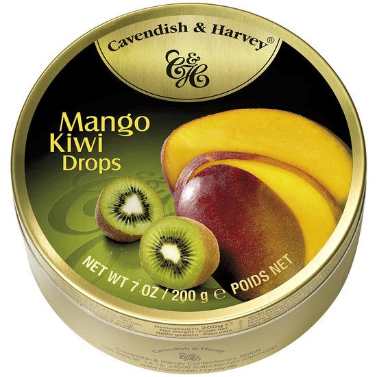 Cavendish & Harvey Cavendish & Harvey Mango Kiwi Drops 200 Gram