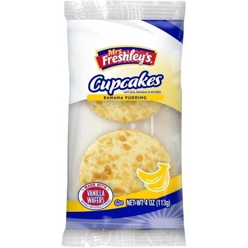 Mrs Freshleys Banana Pudding Cupcakes 113 Gram