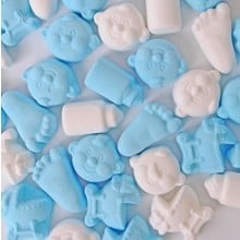 Matthijs - Baby Foam Snoep Mix Blauw 1 Kilo