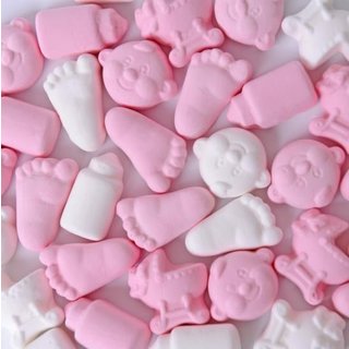 Matthijs - Baby Foam Snoep Mix Roze 1 Kilo