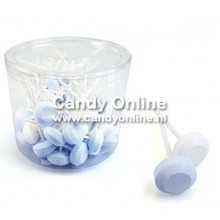 Dextrose Lolly's Wit/Blauw 700 Gram