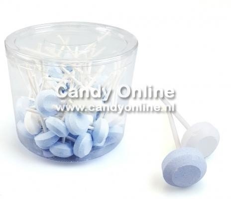 Dextrose Lolly's Wit/Blauw 700 Gram