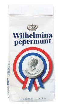 Wilhelmina Pepermunt Wilhelmina Pepermunt Zakjes 200 Gram 10 Zakken