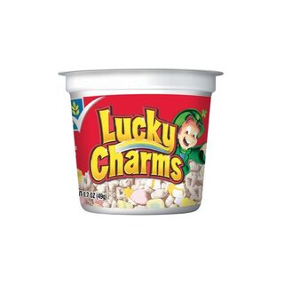 General Mills Lucky Charms Single Serve Cup Cereal 49 Gram