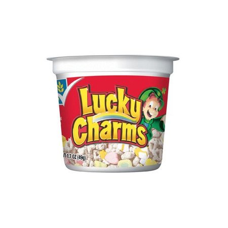 Lucky Charms General Mills Lucky Charms Single Serve Cup Cereal 49 Gram
