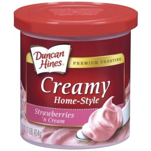 Duncan Hines - Strawberries & Cream Frosting 453 Gram