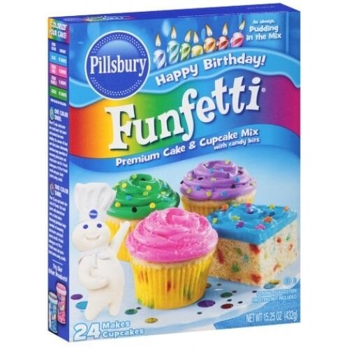 Pillsbury Funfetti Cake Mix 432 Gram