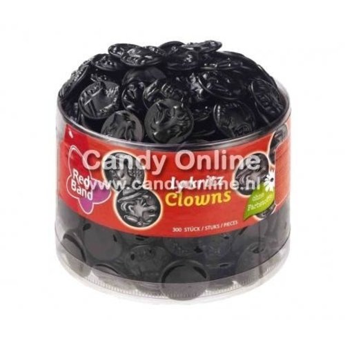 Red Band Silo Lakritz Clowns 300 Stuks 1200 Gram